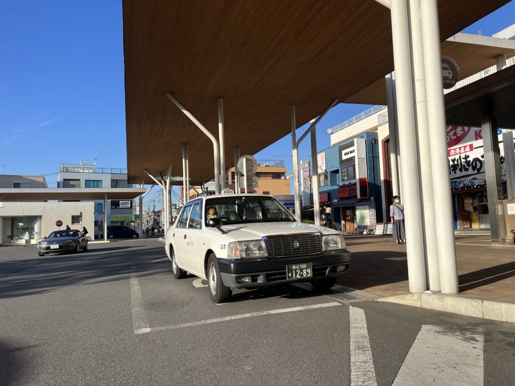 北本駅とタクシー